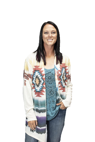 Women's Multi-Color Geometric Cardigan | Bold Watercolor Cardigan