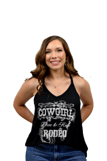 Women's Cowgirl Rodeo Rhinestone Tank Top | Liberty Wear