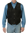252 - Men's Suede Leather Vest