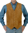 252 - Men's Suede Leather Vest