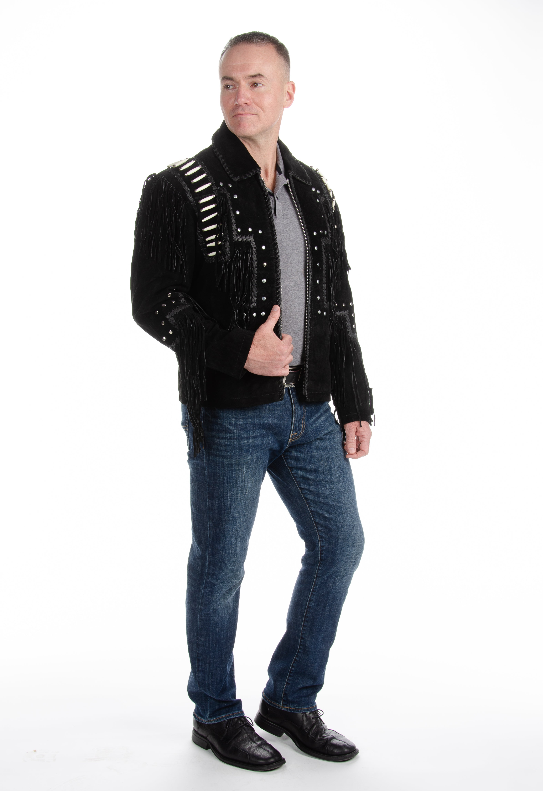 483 - Fringed Suede Jacket
