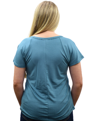 Women's Desert Landscape Graphic Relaxed Fit Tee | Retro Landscape