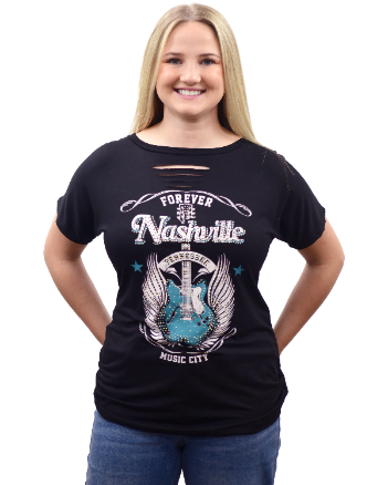 Women's Nashville Rhinestone Dolman Top | Howdy and Rowdy