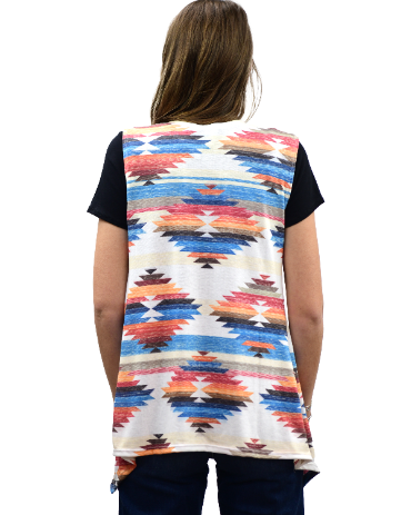 Women's Southwestern Graphic Vest | Arizona