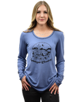 Women's Western Long Sleeve Top | Midnight Cowboy