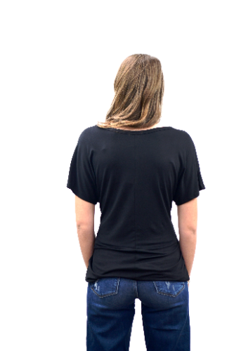 Women's Foil Headdress Graphic Scoop Neck Tee | Vibrant Headdress