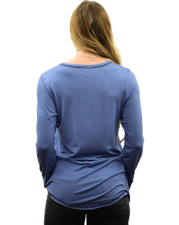 Women's Western Long Sleeve Top | Midnight Cowboy