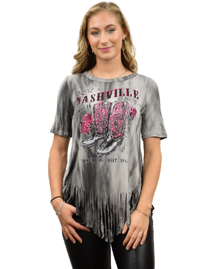Women's Nashville Fringe Graphic Tee | Nashville Darlin'