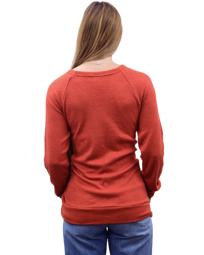 Women's Western Graphic Sweater | Burnin' Daylight