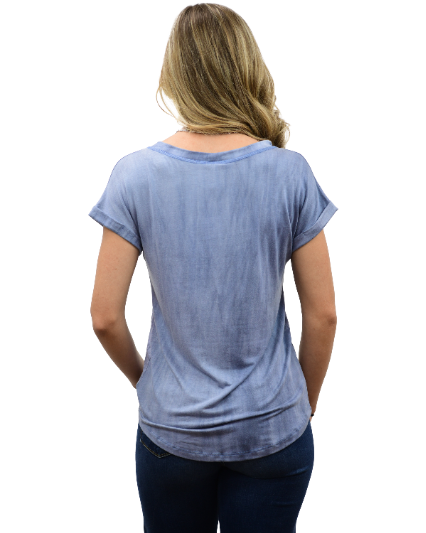 Women's Cowboy Graphic V-Neck Tee | Howdy Club