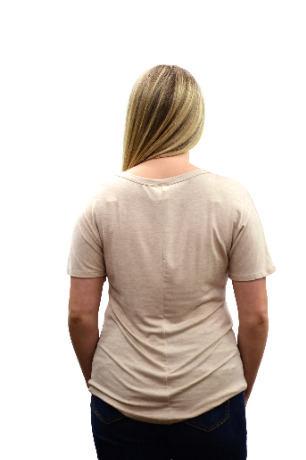 Women's Foil Headdress Graphic Scoop Neck Tee | Vibrant Headdress