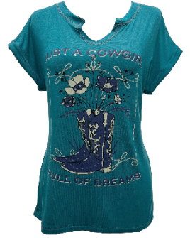 Women's Western Graphic Tee | Cowgirl of Dreams