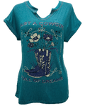 Women's Western Graphic Tee | Cowgirl of Dreams
