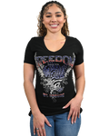 Women's Patriotic Eagle Graphic Tee | Freedom Forever