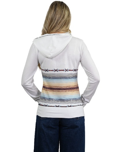 Women's Western Graphic Hoodie | Rides Away