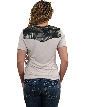 Women's Rock & Roll Rhinestone Graphic Tee | Rock N Roll