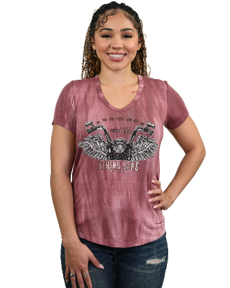 Women's Motorcycle Graphic Tank Top | Behind Bars
