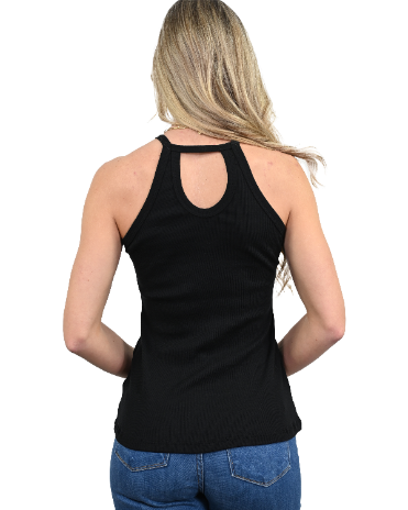 Women's Rock & Roll Rose Rhinestone Tank Top | Rock N Roll Roses