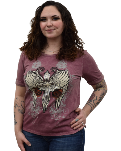 Women's Faith Graphic Tee | Guardian Cross