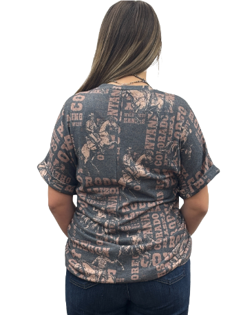 Women's Rodeo Graphic Tee | The Rodeo's in Town