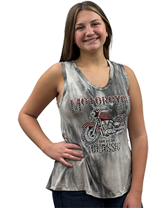 Women's Patriotic Motorcycle Tank Top | American Classic