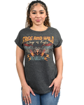 Women's Eagle Lightning Graphic Tee | Wings of Eagles