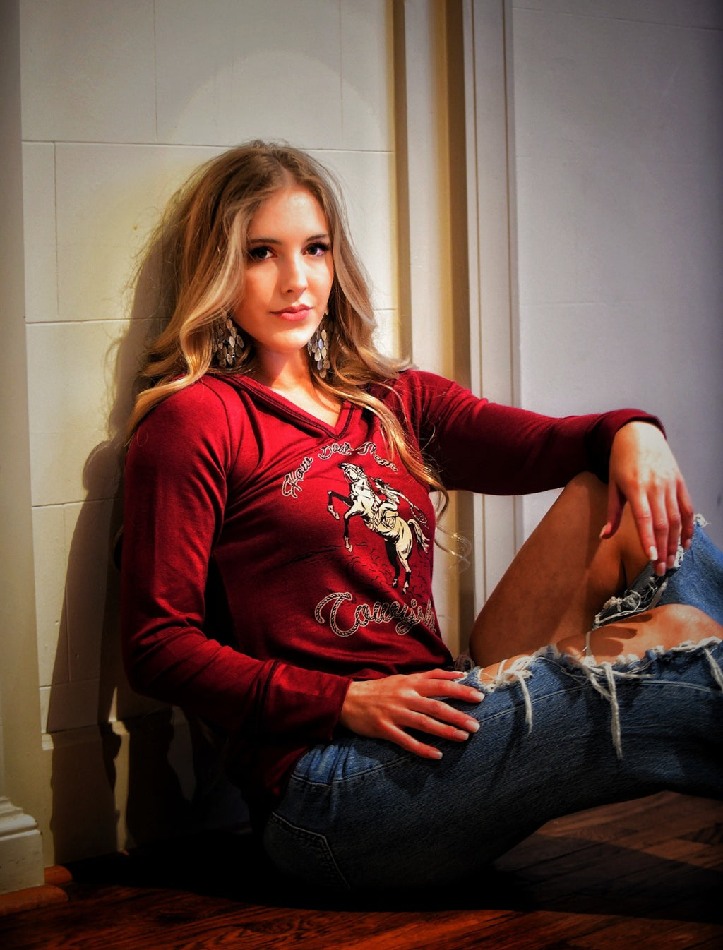 Women's Western Graphic Hoodie | How 'Bout Them Cowgirls