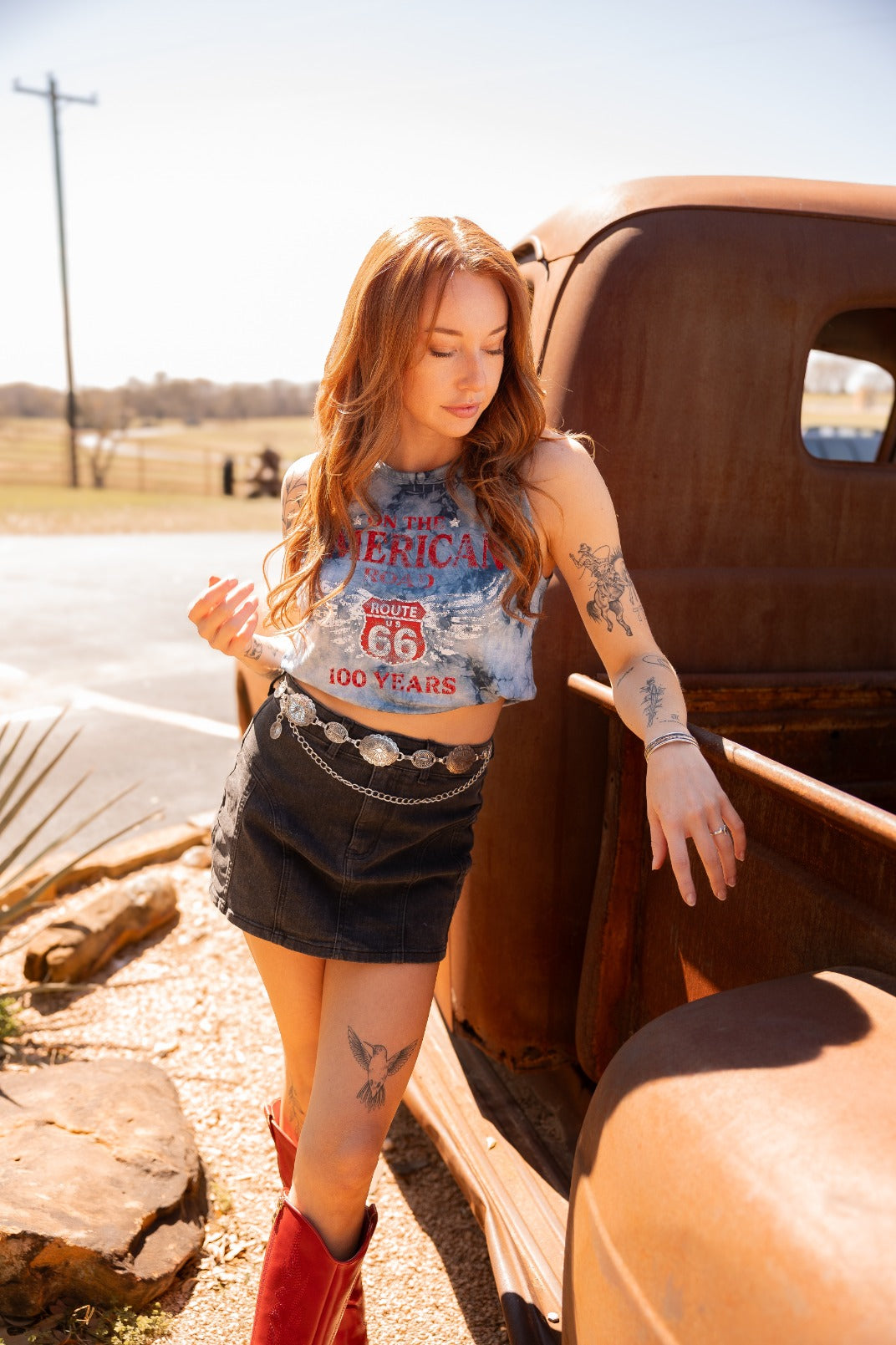 Women's Route 66 Centennial Tank Top | American Route 66