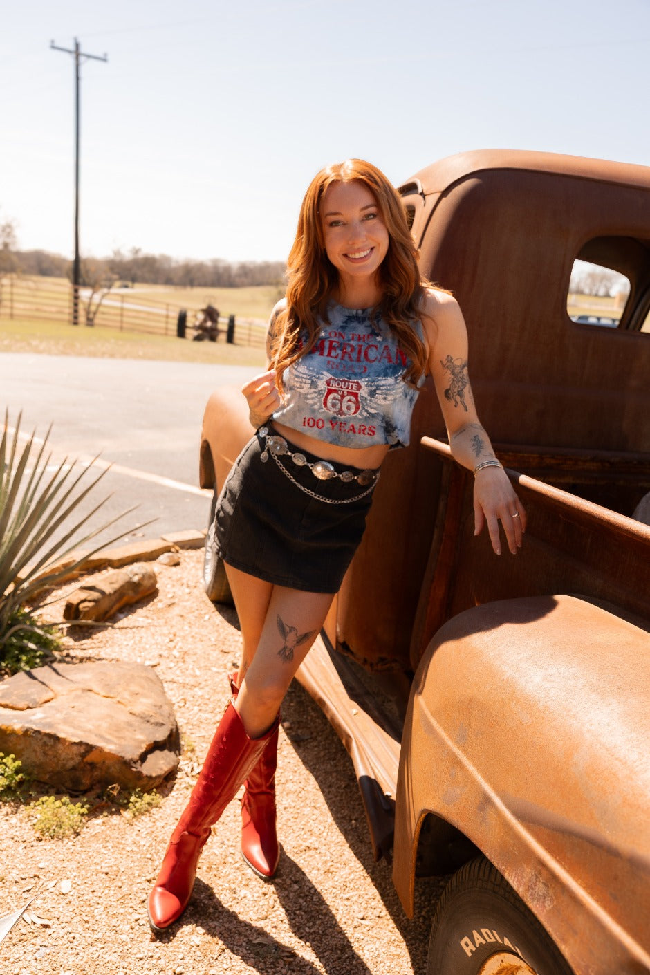 Women's Route 66 Centennial Tank Top | American Route 66