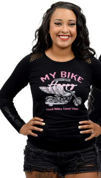 Women's Motorcycle Long Sleeve Top | My Bike