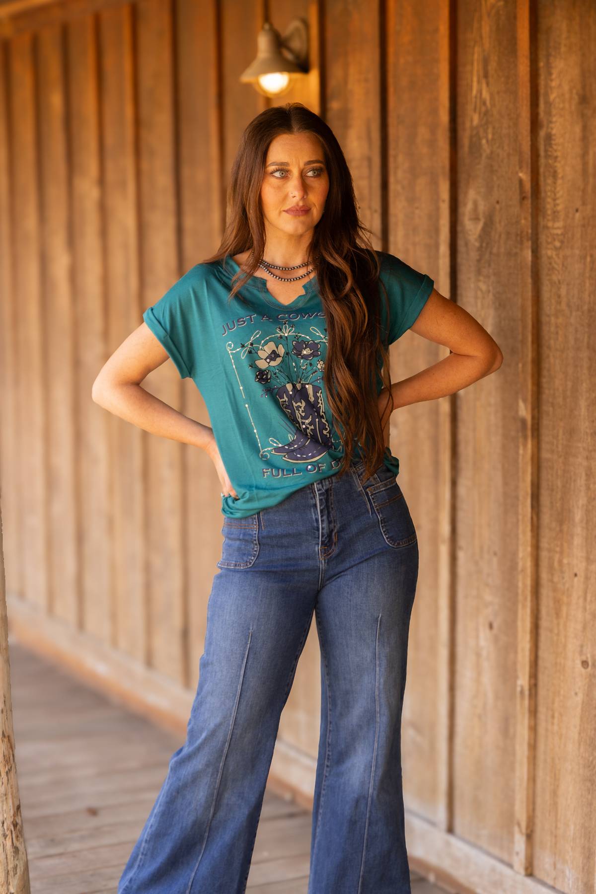 Women's Western Graphic Tee | Cowgirl of Dreams