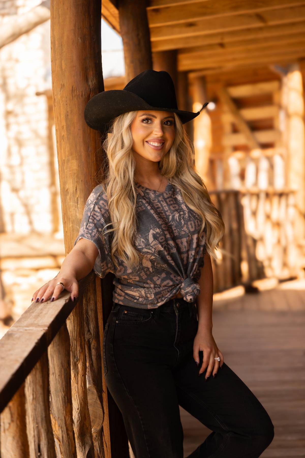 Women's Rodeo Graphic Tee | The Rodeo's in Town