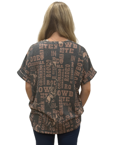 Women's Rodeo Graphic Tee | The Rodeo's in Town