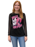 Women's Breast Cancer Awareness Biker Tee | Biker for Boobs